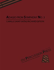 ADAGIO FROM SYMPHONIE #3 MALLET OCT cover